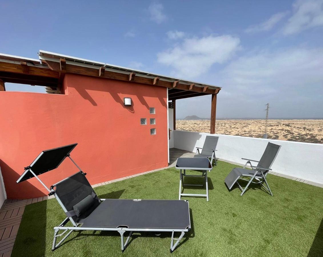 Villa Marie Agradable Y Tranquila Maison Con Piscina Corralejo Exteriér fotografie